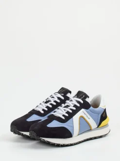 Ambitious – Retro-Sneaker aus Veloursleder hellblau