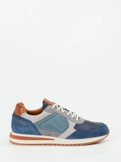 Ambitious – Retro-Sneaker aus Veloursleder blau