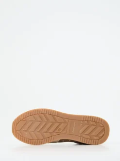Ambitious – Retro-Sneaker aus Lammleder Beige
