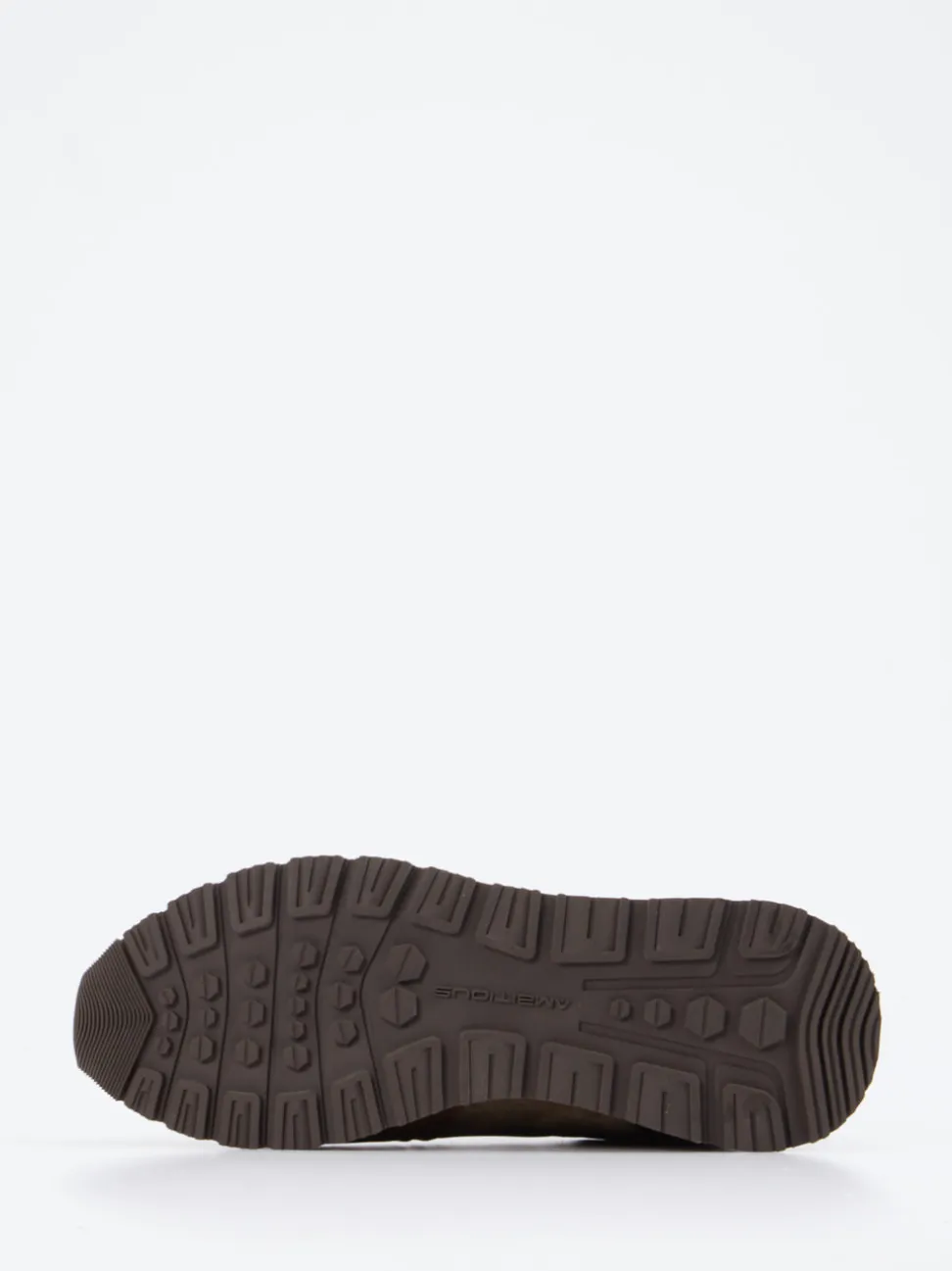 Ambitious – Retro-Sneaker aus Kalbleder und Mesh braun