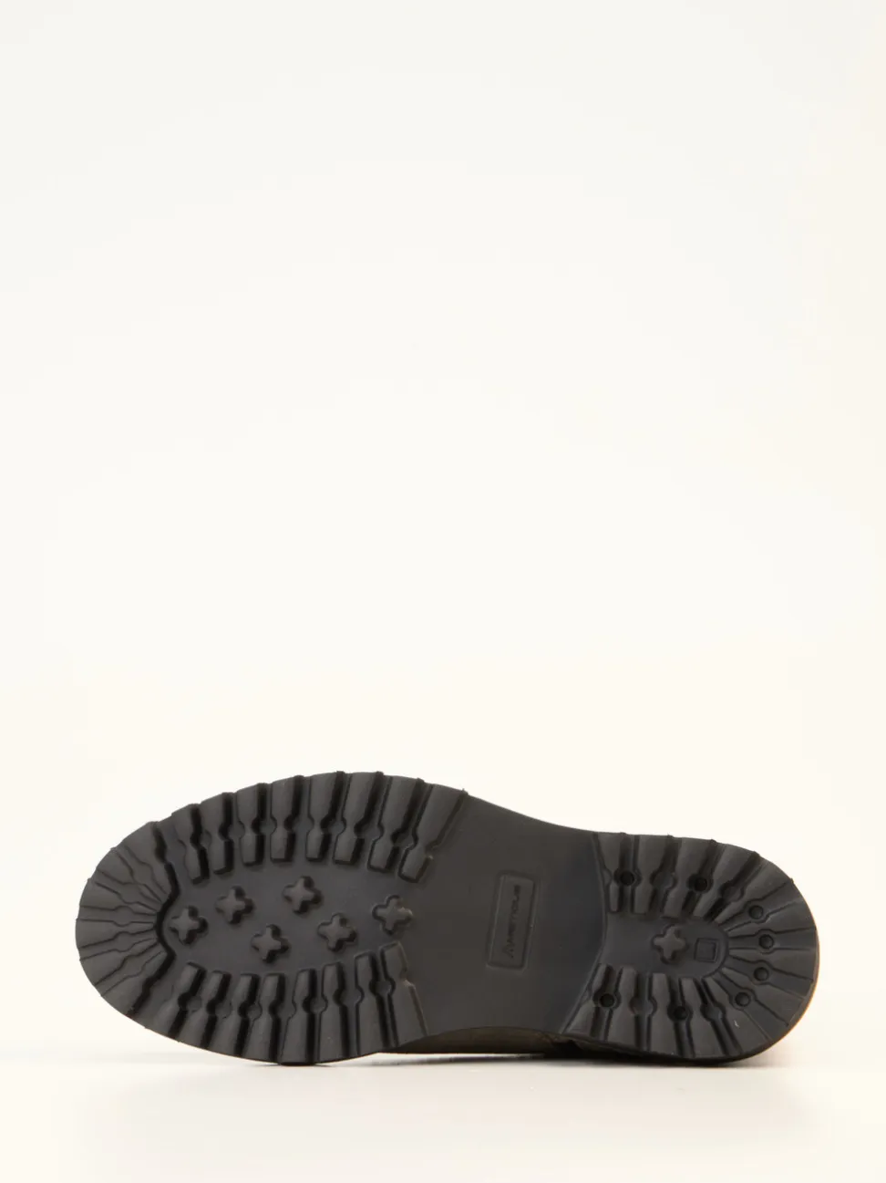 Ambitious – Schnürboots aus Veloursleder in Taupe