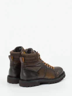 Ambitious – Schnürboots aus Kalbleder Dunkelbraun