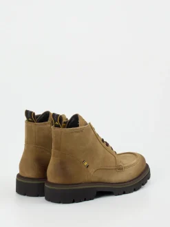 Ambitious – Schnürboots aus Veloursleder sandbraun