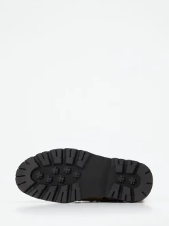 Ambitious – Schnürboots aus Veloursleder sandbraun