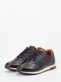 Ambitious – Sneaker aus Kalbleder in Dunkelbraun