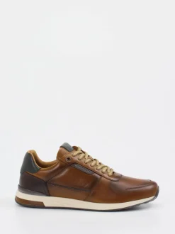 Ambitious – Sneaker aus Kalbleder in Cognacbraun