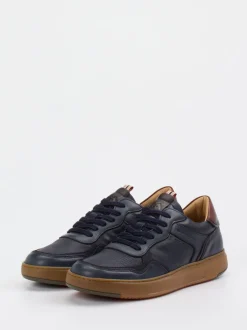Ambitious – Sneaker aus Kalbleder und Mesh dunkelblau