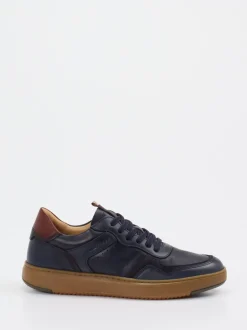 Ambitious – Sneaker aus Kalbleder und Mesh dunkelblau