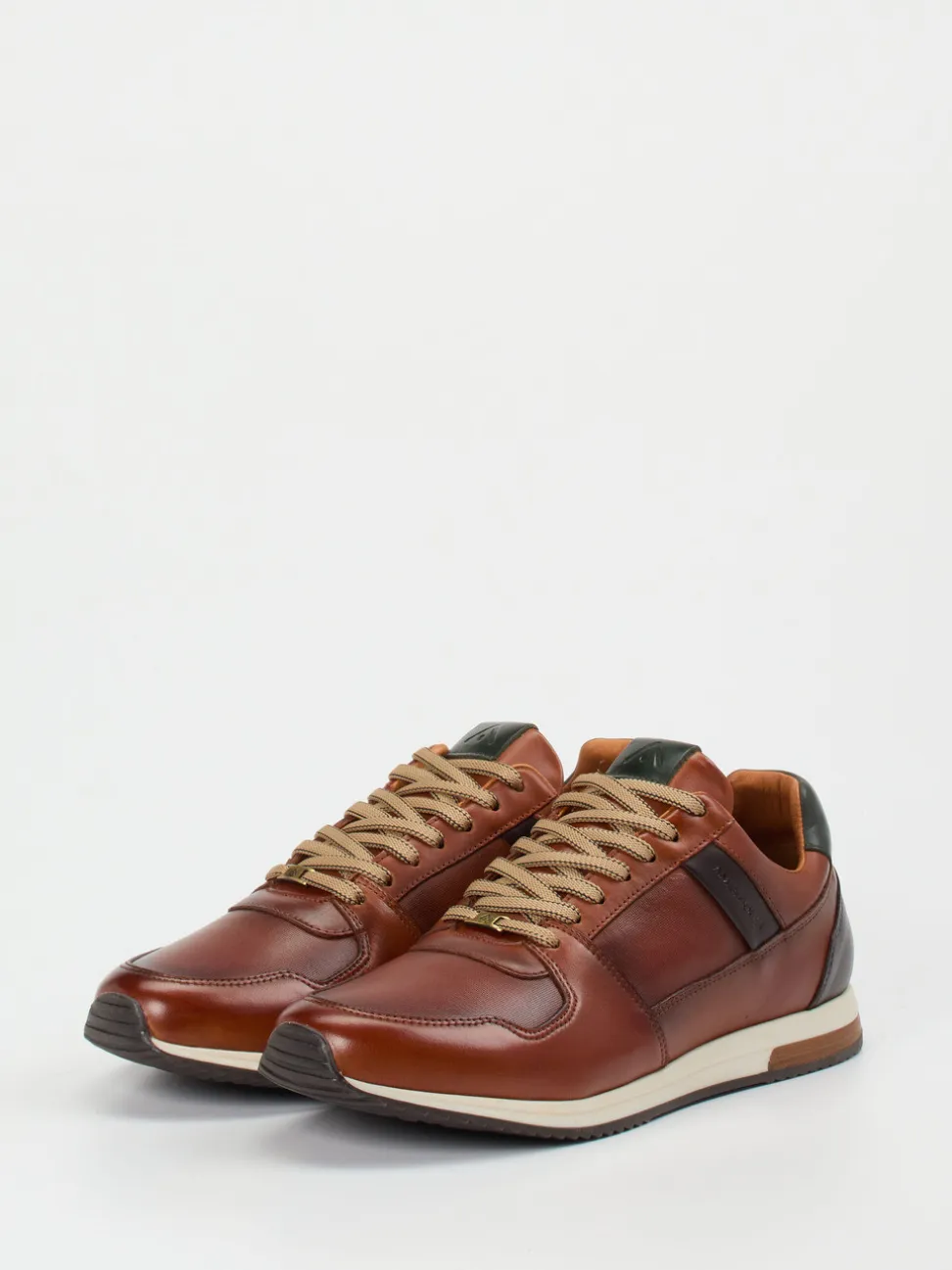 Ambitious – Sneaker aus Kalbleder in Cognacbraun