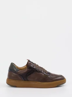 Ambitious – Sneaker aus Kalbleder mit Mesh braun