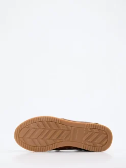 Ambitious – Sneaker aus Leder in Materialmix Braun