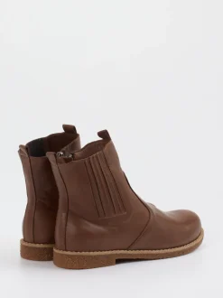 Andrea Conti – Chelsea-Stiefelette aus Kalbleder braun