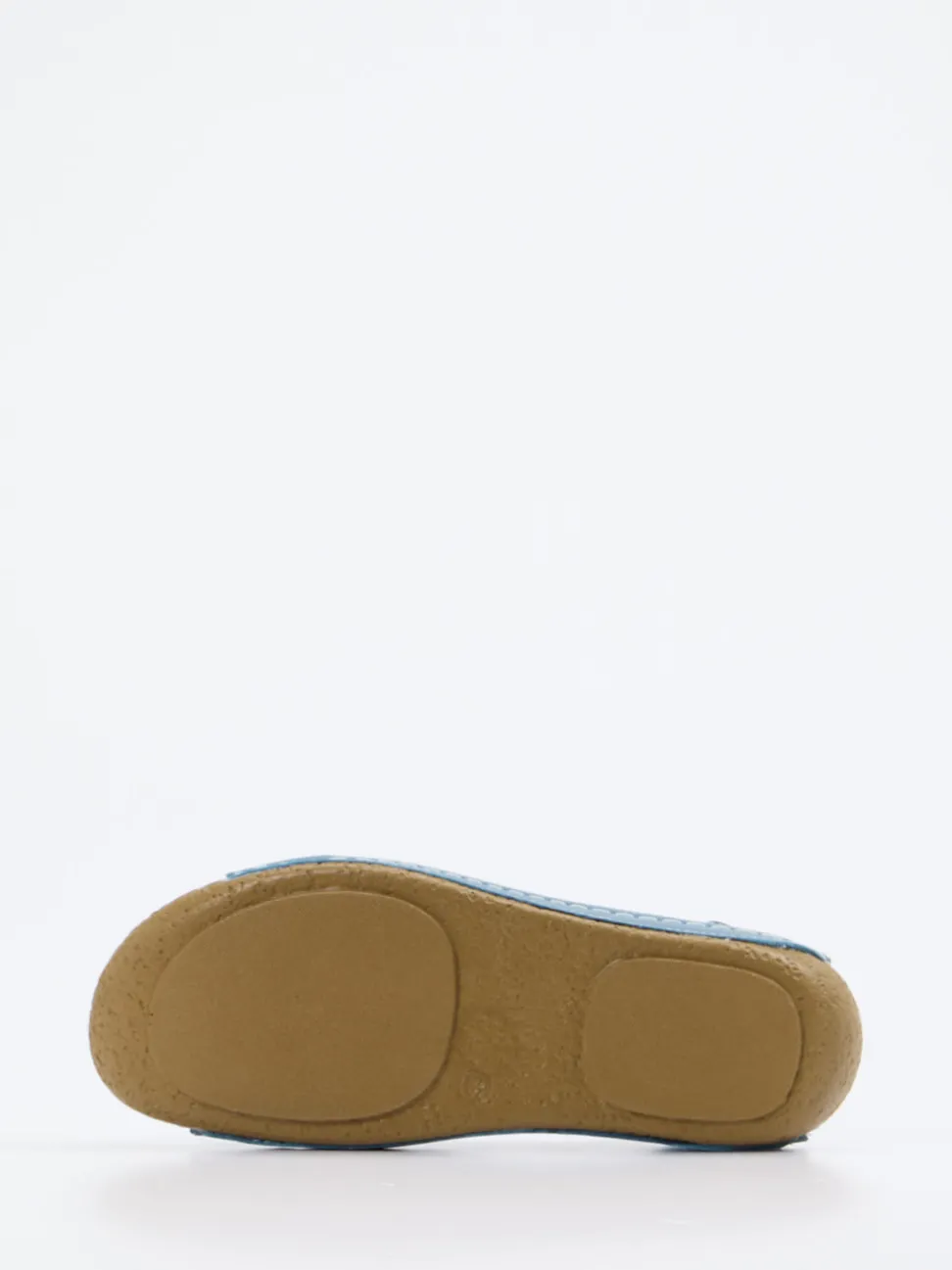 Andrea Conti – Komfort-Sandale aus Kalbleder jeansblau