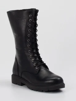 Andrea Conti – Schnürstiefel aus Kalbleder schwarz