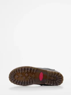 Andrea Conti – Stiefelette aus Kalbleder anthrazitgrau