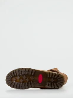 Andrea Conti – Stiefelette aus Kalbleder Cognacbraun