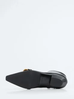 Andrea Puccini – Ankle Boots aus Lammnappaleder Schwarz