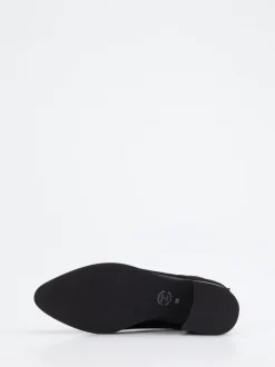 Andrea Puccini – Ankle Boots aus Veloursleder schwarz