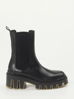 Andrea Puccini – Chelsea Boots aus Kalbleder Schwarz
