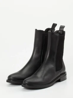 Andrea Puccini – Chelsea Boots aus Kalbleder schwarz