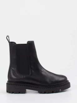 Andrea Puccini – Chelsea Boots aus Lammleder schwarz