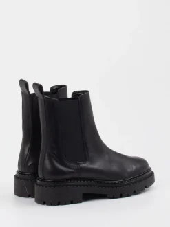 Andrea Puccini – Chelsea Boots aus Lammleder schwarz