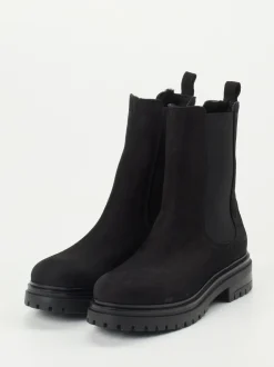 Andrea Puccini – Chelsea Boot aus Nubukleder schwarz