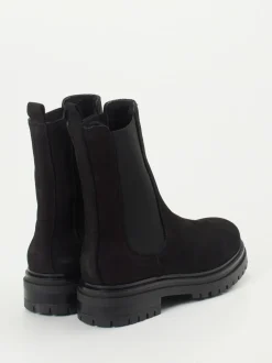 Andrea Puccini – Chelsea Boot aus Nubukleder schwarz