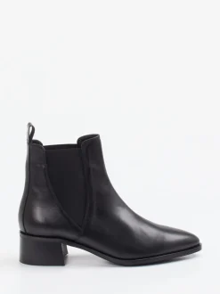 Andrea Puccini – Chelsea Boots aus Lammleder schwarz