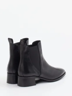 Andrea Puccini – Chelsea Boots aus Lammleder schwarz