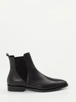 Andrea Puccini – Chelsea Boots aus Lammleder Schwarz