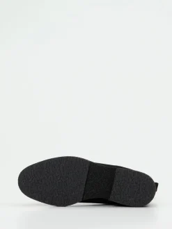 Andrea Puccini – Chelsea Boots aus Veloursleder Schwarz