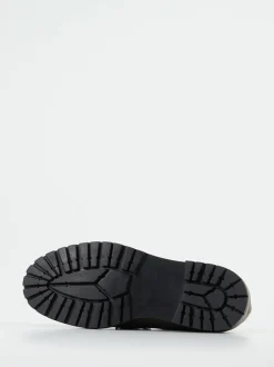 Andrea Puccini – Chunky-Loafer aus Veloursleder steingrau