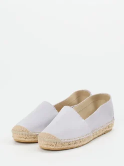 Andrea Puccini – Espadrilles aus Veloursleder Hellflieder