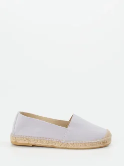 Andrea Puccini – Espadrilles aus Veloursleder Hellflieder