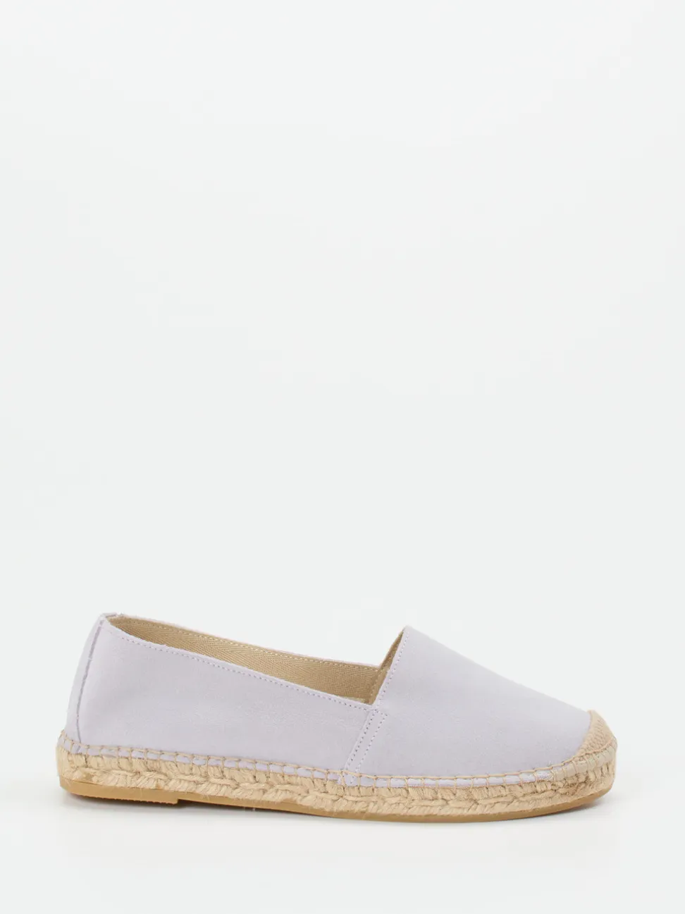 Andrea Puccini – Espadrilles aus Veloursleder Hellflieder