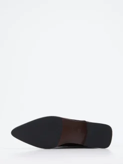 Andrea Puccini – kniehohe Stiefel aus Veloursleder schwarz