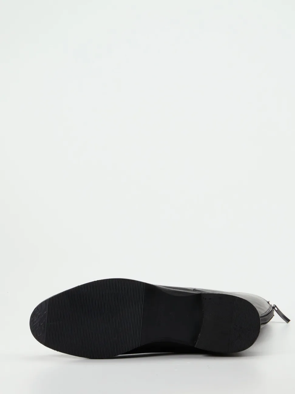 Andrea Puccini – Kniehohe Stiefel aus Kalbleder schwarz