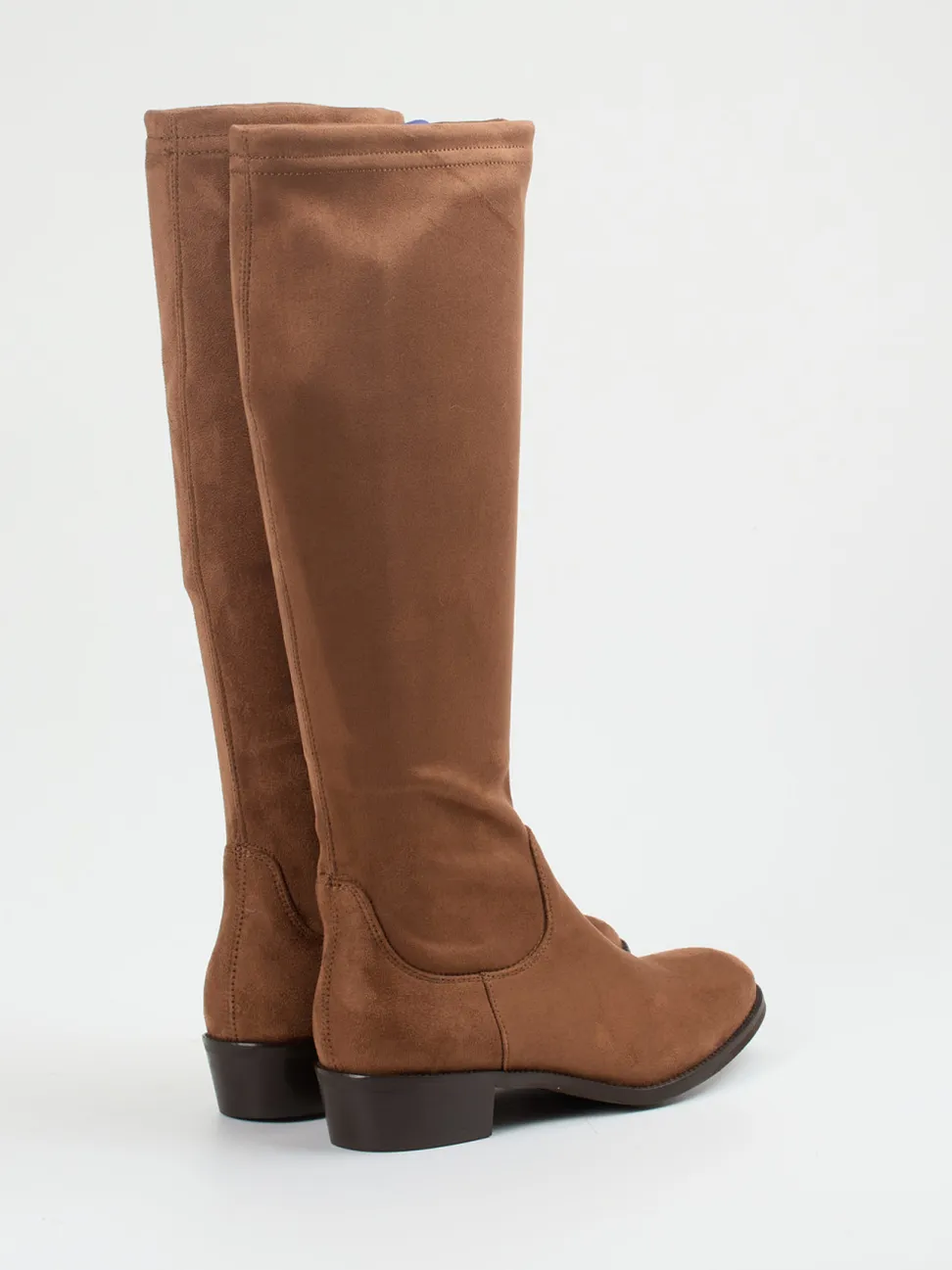 Andrea Puccini – Kniestiefel aus Stretch in Braun