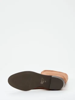 Andrea Puccini – Kniestiefel aus Stretch in Braun