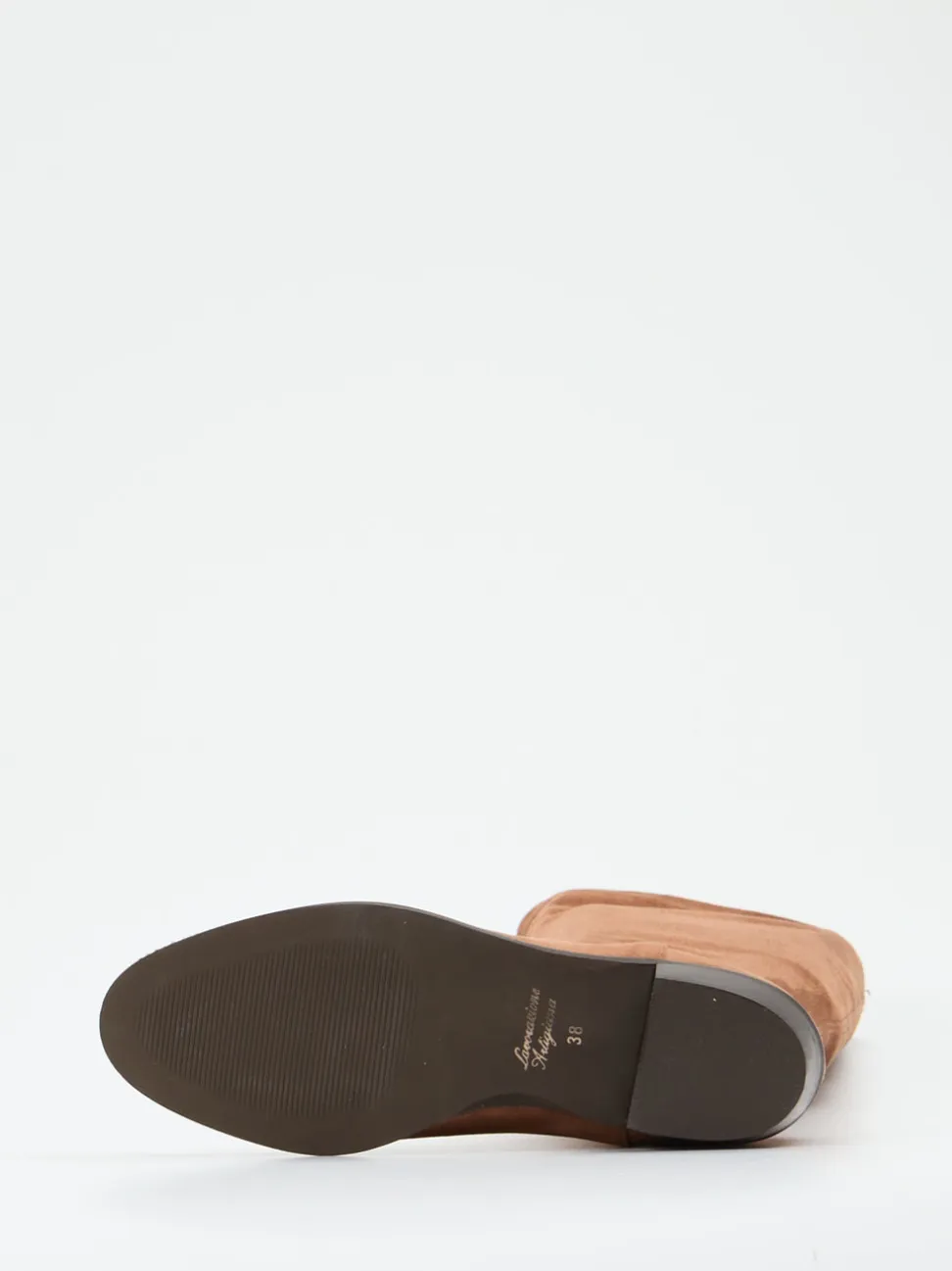 Andrea Puccini – Kniestiefel aus Stretch in Braun