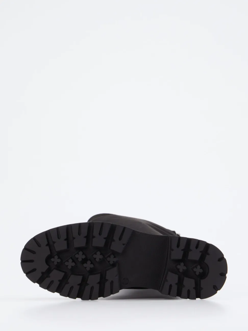 Andrea Puccini – Langschaftstiefel aus Leder schwarz