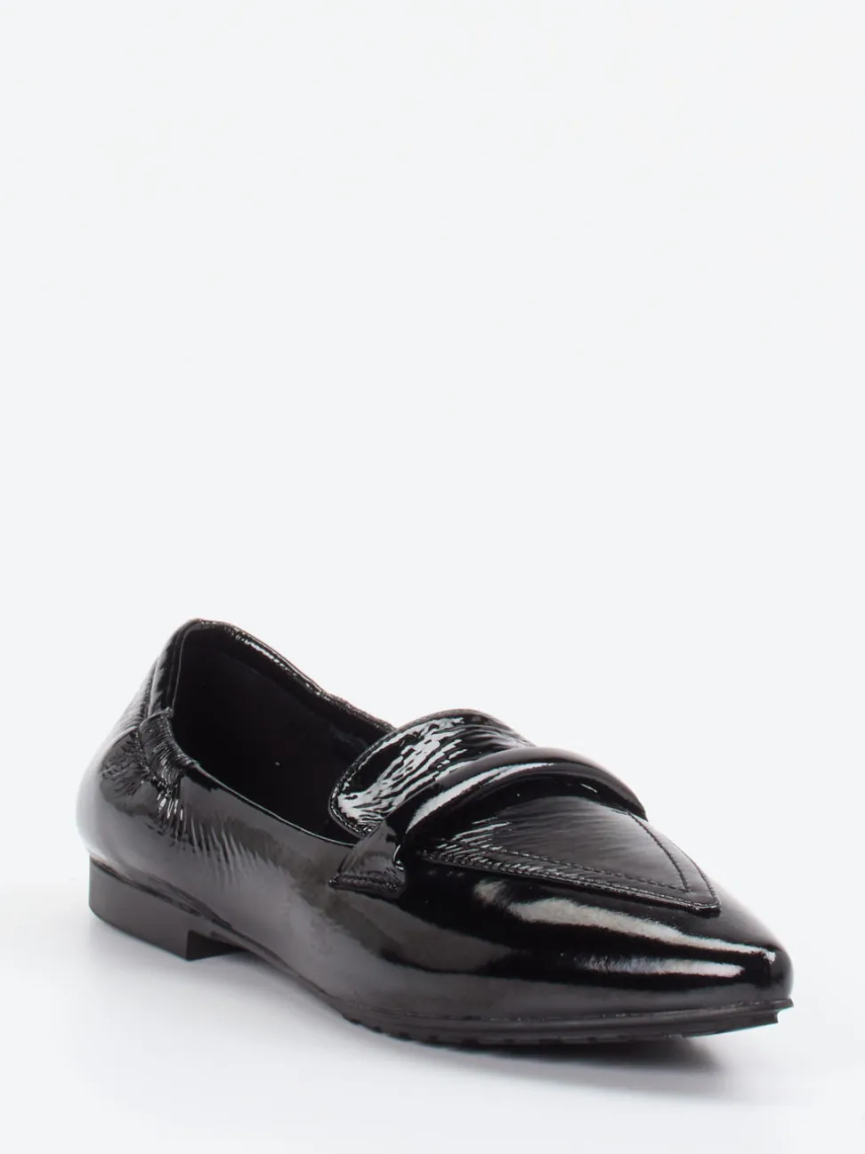 Andrea Puccini – Loafer aus Lackleder schwarz