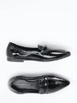 Andrea Puccini – Loafer aus Lackleder schwarz