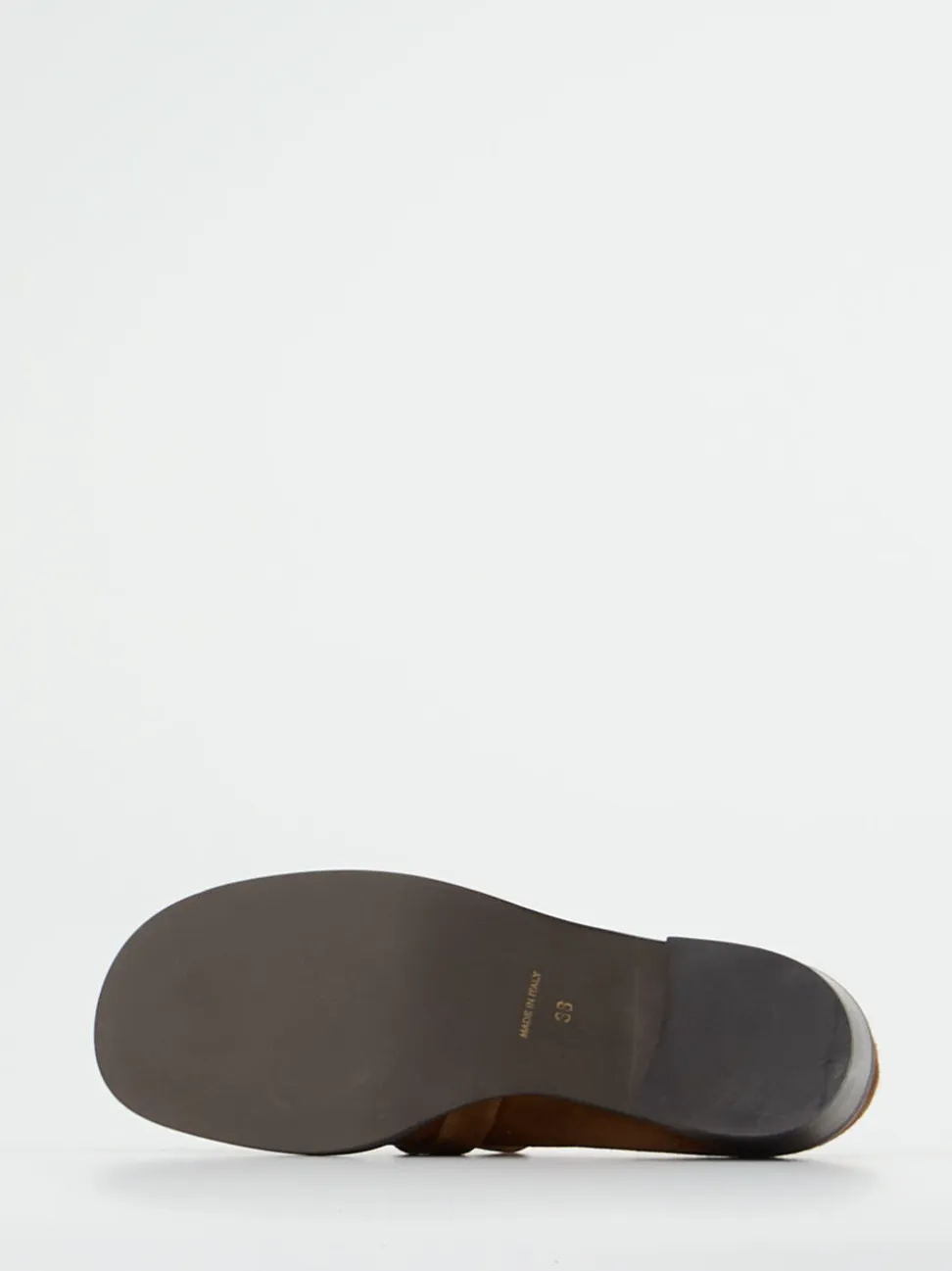 Andrea Puccini – Loafer aus Veloursleder cognacbraun