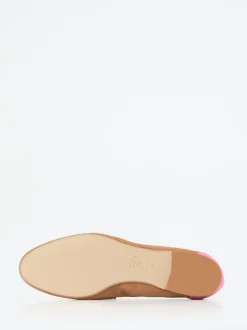 Andrea Puccini – Loafer aus Veloursleder cognac
