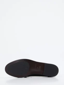 Andrea Puccini – Loafer aus geprägtem Leder Schwarz