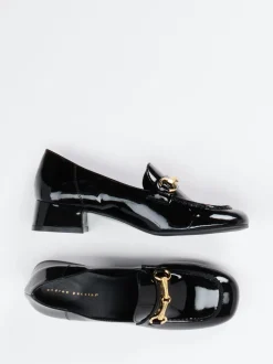 Andrea Puccini – Loafer aus Lackleder schwarz