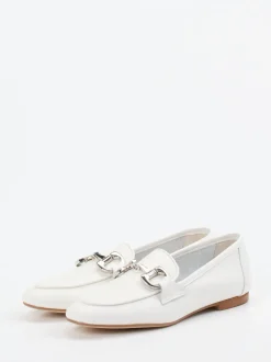 Andrea Puccini – Loafer aus Kalbleder Offwhite
