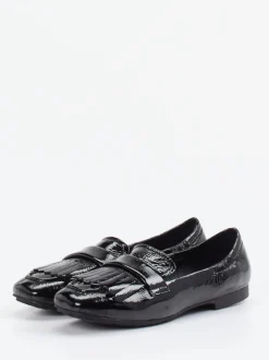 Andrea Puccini – Loafer aus Lackleder schwarz